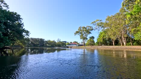 peaceful river cruise through lush landscapes