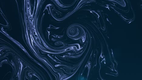 paint water swirl marble texture dark blue fluid