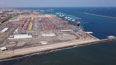 container loading cargo freight ship