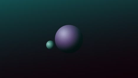 dibujos animados de planetas en el fondo de la animación espacial