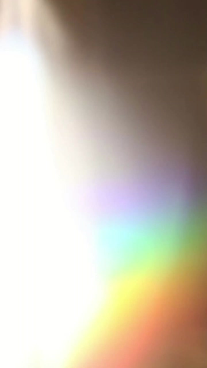 Vazamentos de Luz Abstratos em Arco-Íris e Flares de Lente