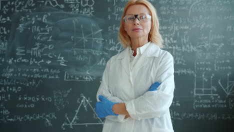 female scientist in a laboratory setting