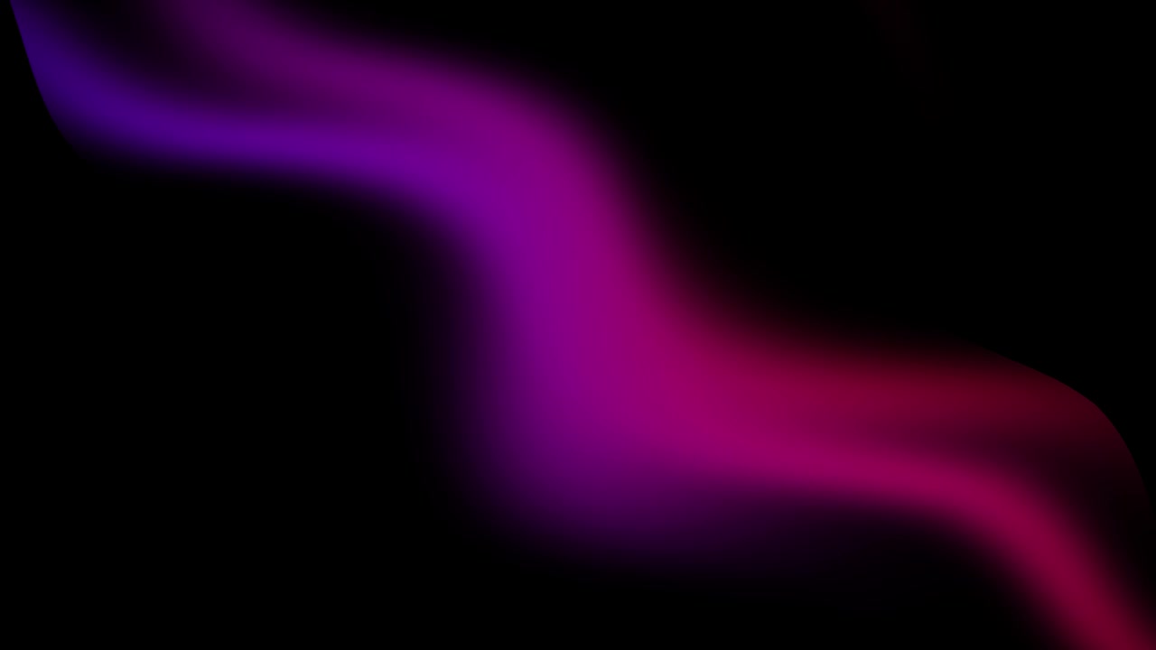 Futuristic gradient flow animation with glowing colorful abstract liquid waves