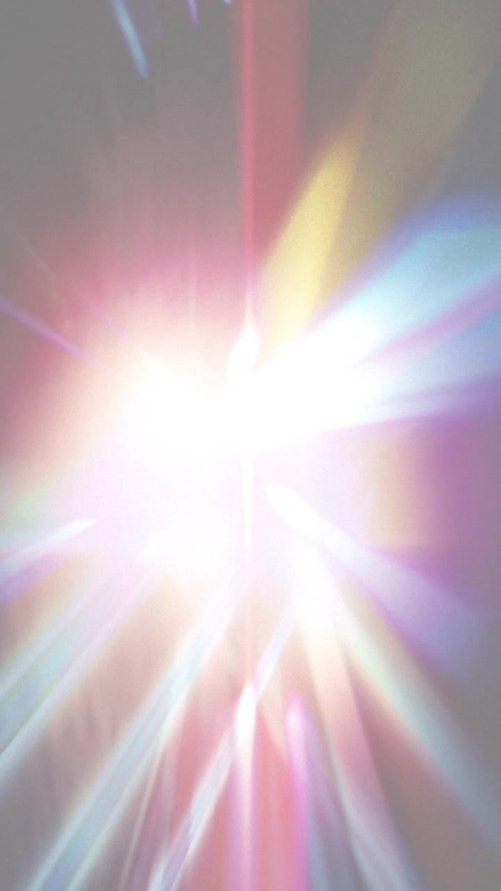 Effetti astratti di perdita di luce e bagliore lente