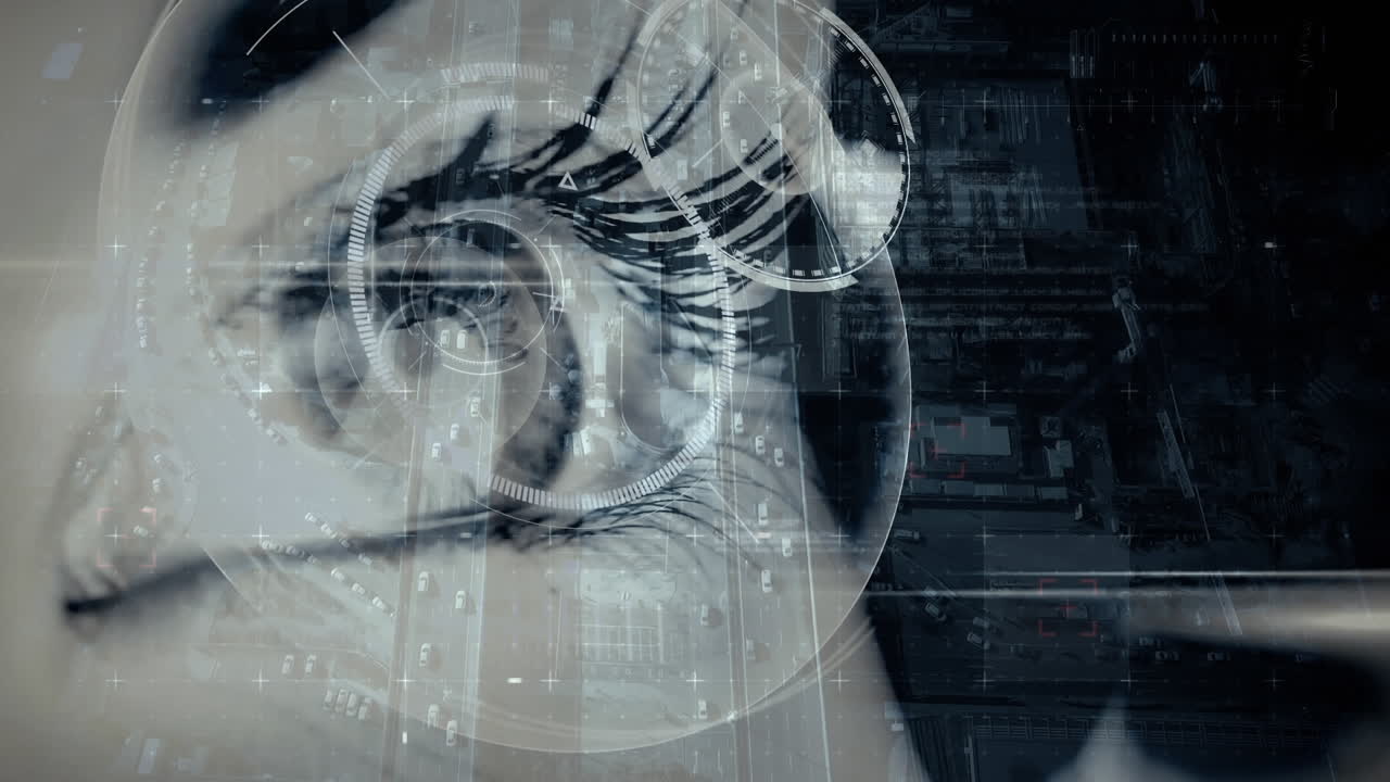 ojo femenino enfocado