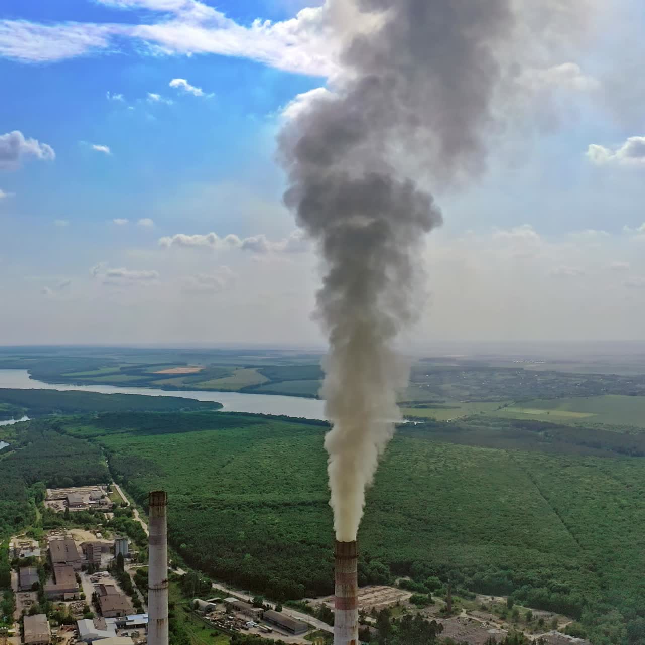 Air pollution of industry