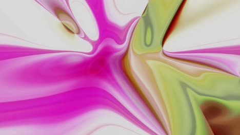 movimiento abstracto, colorido y suave infinito o bucle sin costuras.