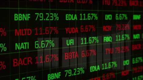 Animation-of-stock-market-over-window