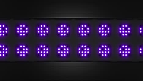 purple led panel pattern