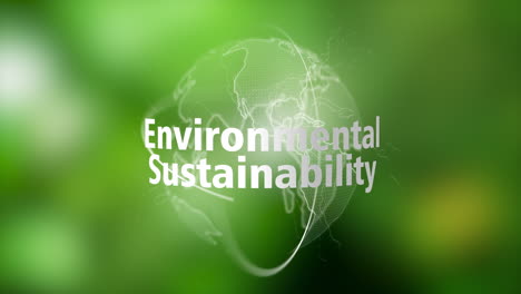 sostenibilidad ambiental: un mundo de verde