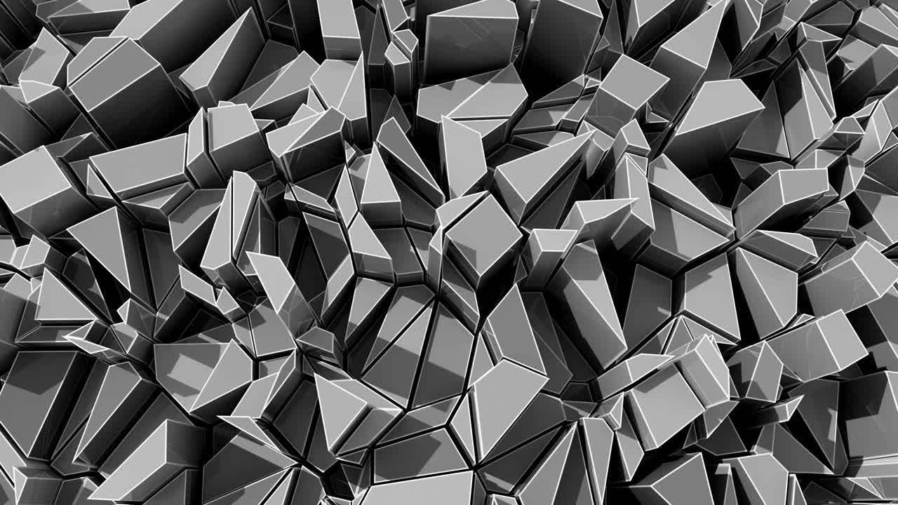 4k 추상적인 기하학적 조각