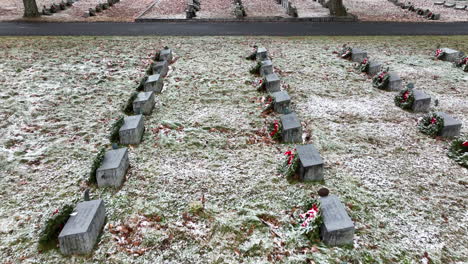 vuelo a través del cementerio cementerio
