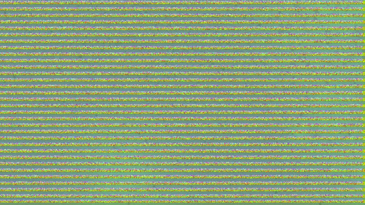 Animation of interference over moving shapes