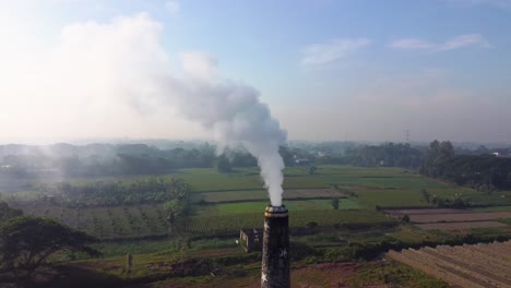 Vide-showing-process-of-brick-making-from-above-in-a-captivating-aerial-view-of-a-rural-Bangladeshi-brick-kiln