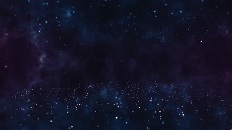 abstract background with shining bokeh sparkles smooth animation with central place for your logo