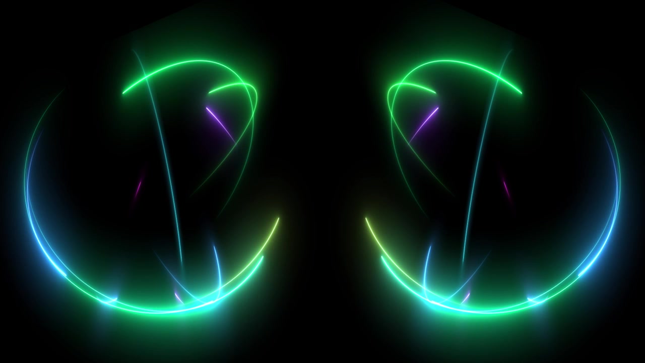 3D-sirkel energianimasjon bevegelsesgrafikk
