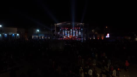 timelapse of the gnaoua music festival