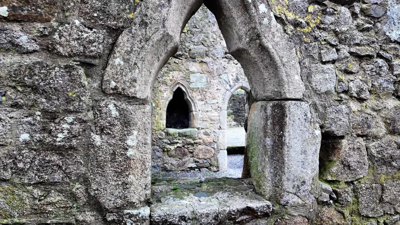looking through ancient medieval window in time Castledermot Kildare Ireland epic Locations and Landscapes