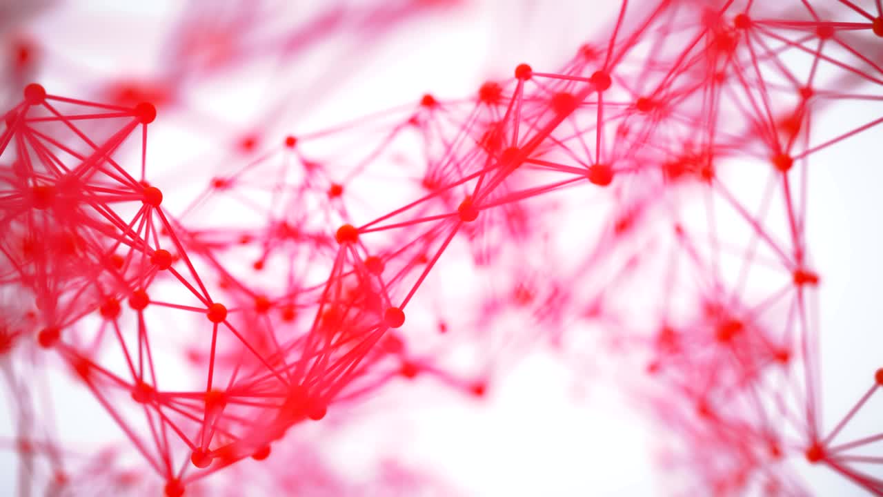 malla de polígono abstracto.