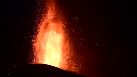erupción volcánica en la palma islas canarias 2021