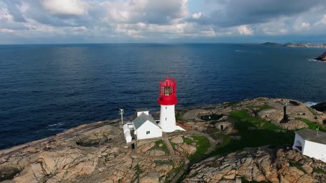 lindesnes fyr lighthouse, norway