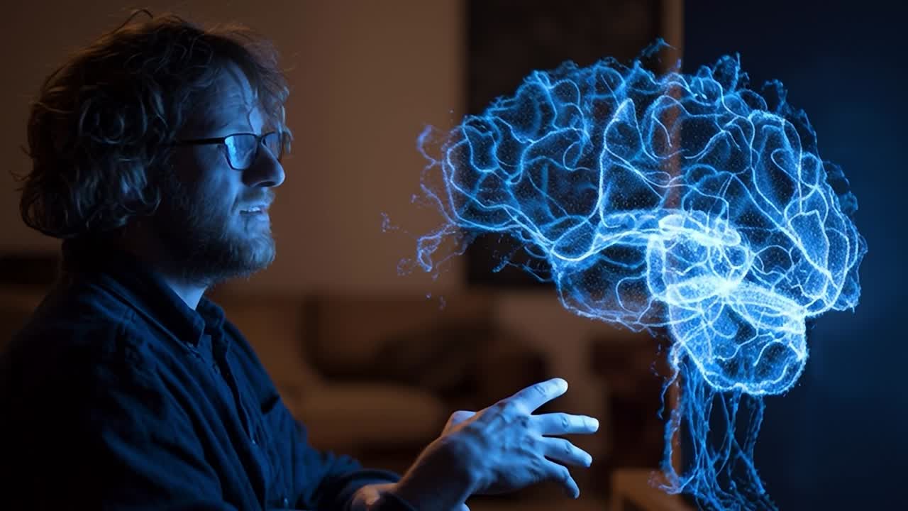 Creative visualization of thought process using digital representation