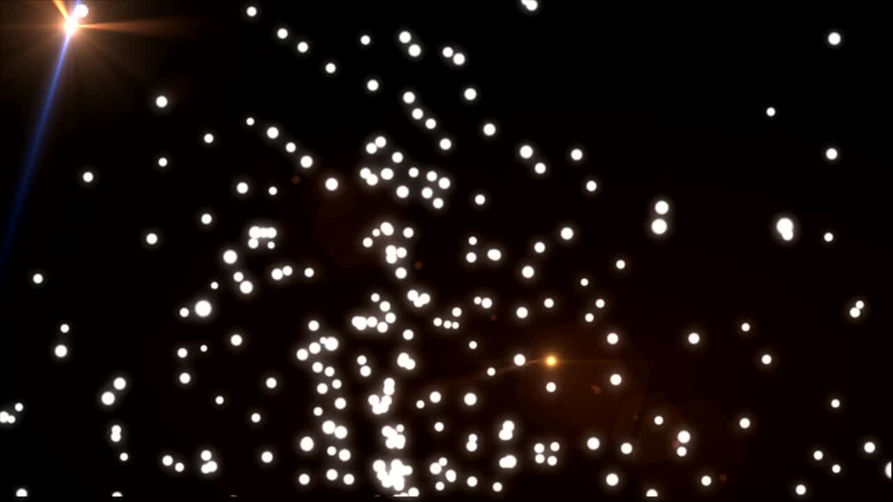 Particles flow up stock footage