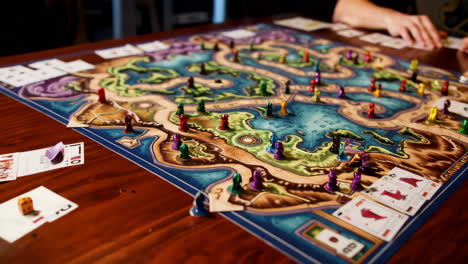 board game in progress