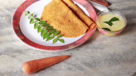 color full dosa on nice background