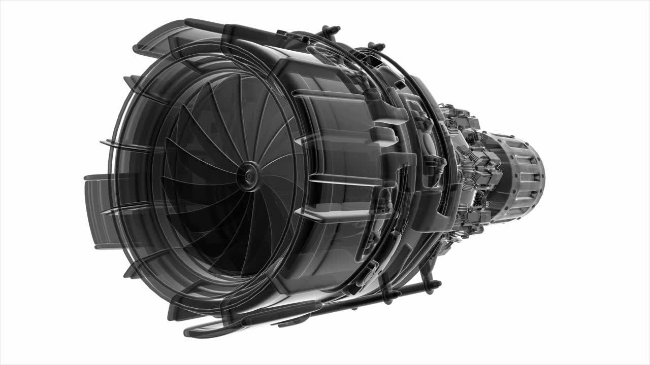 girar la turbina del motor a reacción