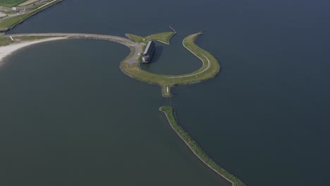 close up shot of tulpeiland netherlands zeewolde bright sun light, aerial