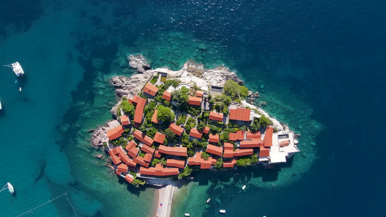 몬테네그로 스베티 스테판 공중 드론 4.mp4