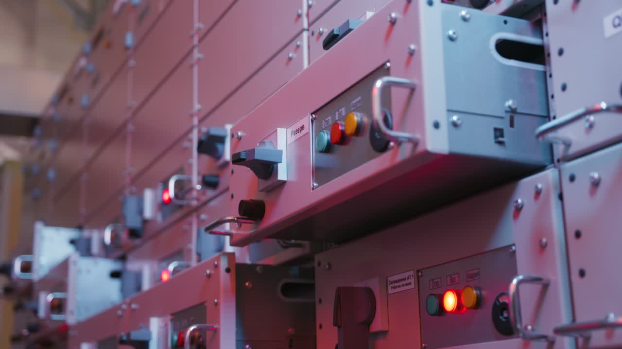 комната электрической панели управления