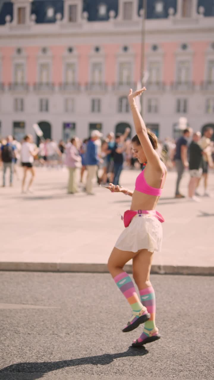Pride Parade Celebration in the City