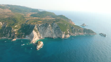 coastal landscape of greece