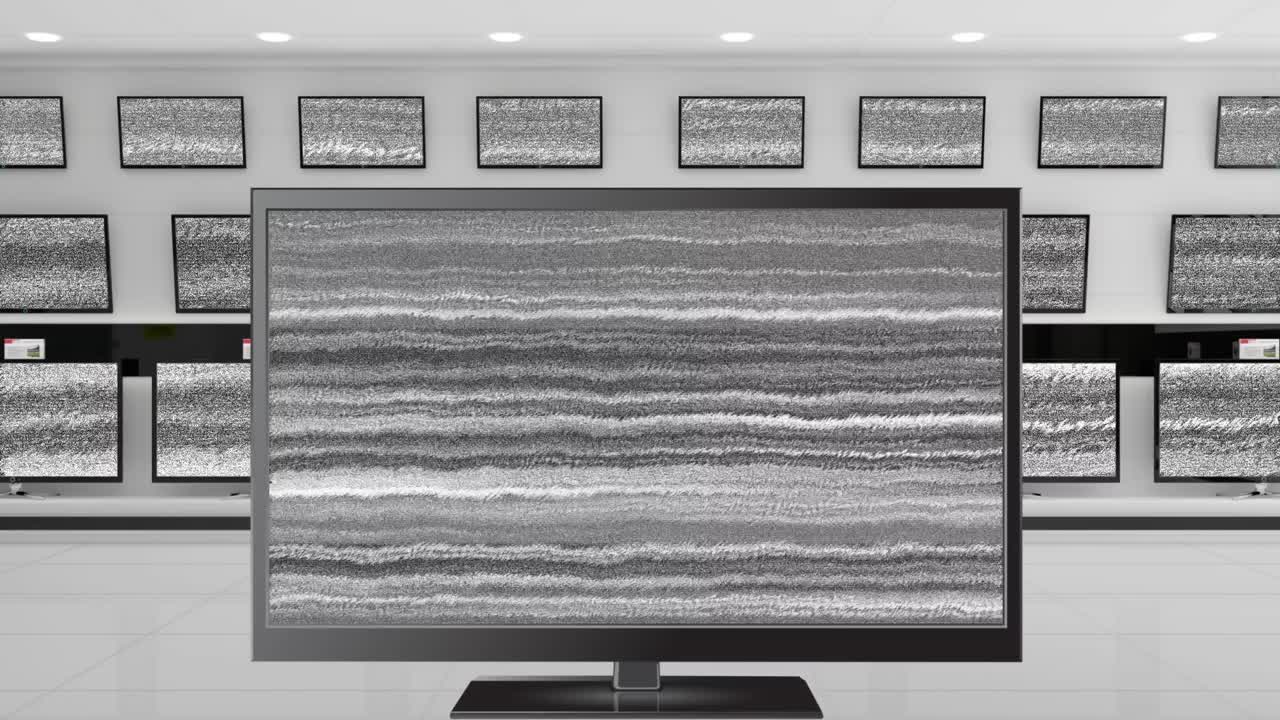 정적 화면을 가진 lcd 화면