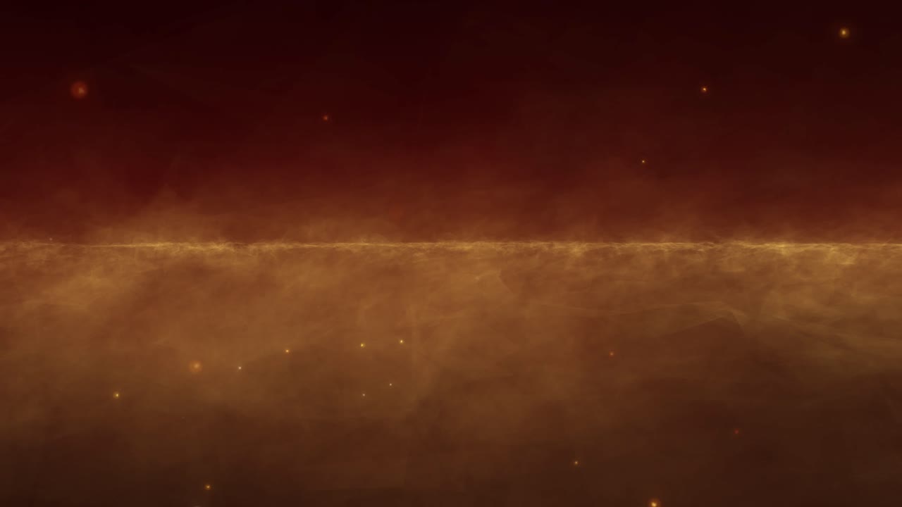 텍스트, 제목 또는 복사 공간을 추가하기 위해 배경으로 불타는 풍경 또는 행성 표면