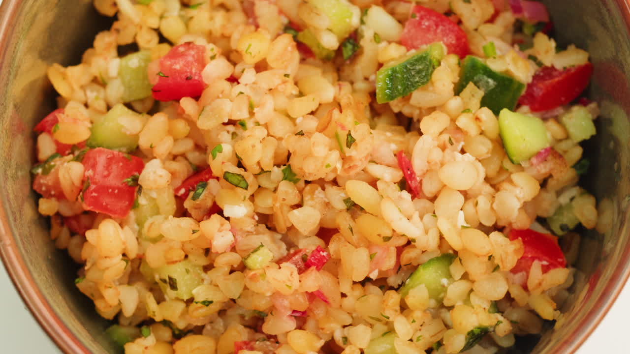 Tabbouleh Salad in a Bowl