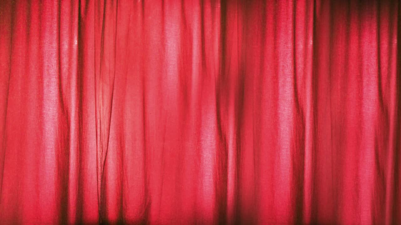 빨간 커튼 텍스처 원활한 루핑 애니메이션 (한 비디오에서 3 루프!)