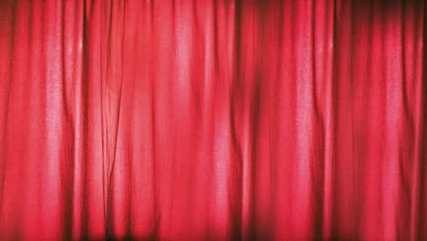 la textura de la cortina roja animación de bucle sin costuras (3 bucles en un video!)