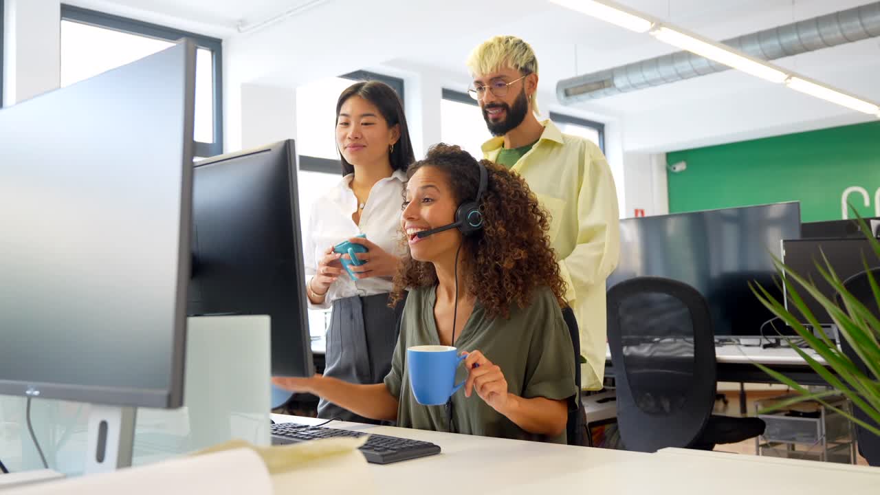 equipo de negocios en la oficina