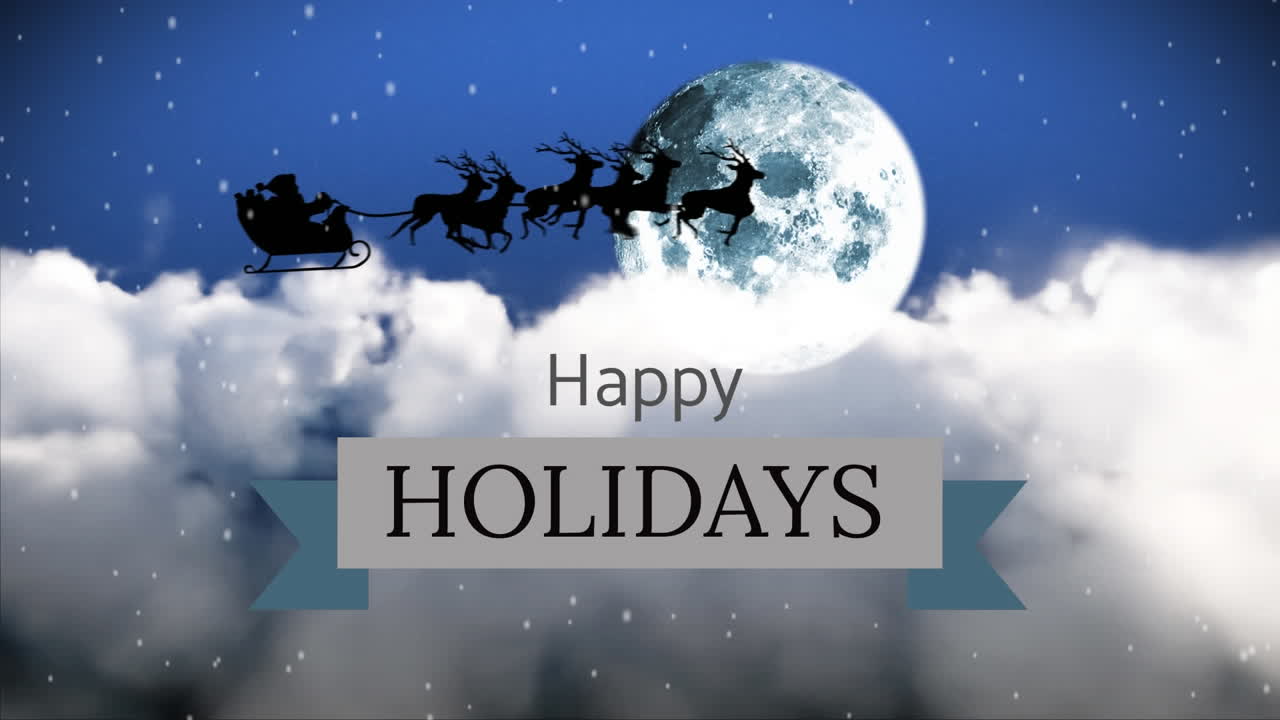 행복한 휴일 표지판 4k에 대항하여  ⁇ 매와 지구를 끌고 있는 사 ⁇