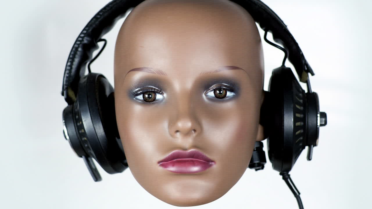 헤드폰 03의 마네킹