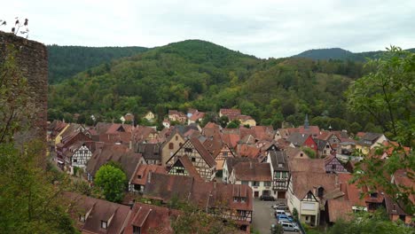 half timbered houses of kayserberg village