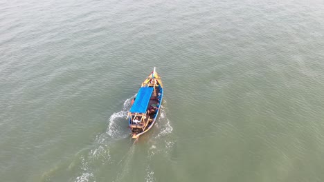 wooden boat on water