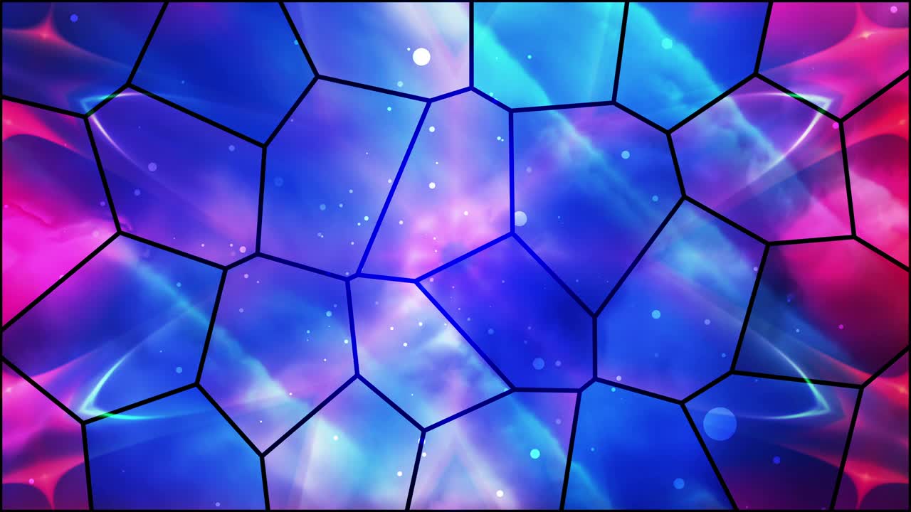 Glowing Abstract Background Loop