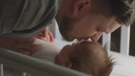 father and baby
