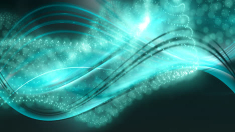 animación de puntos sobre formas