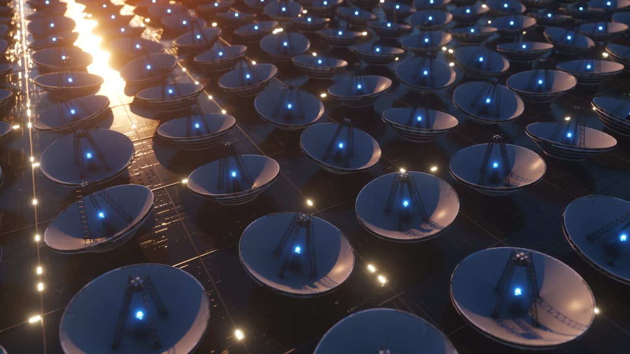 위성 접시 배열 네트워크