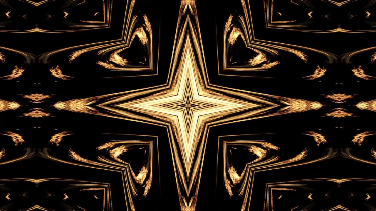 대칭, 불, 혼란, 추상적 효과